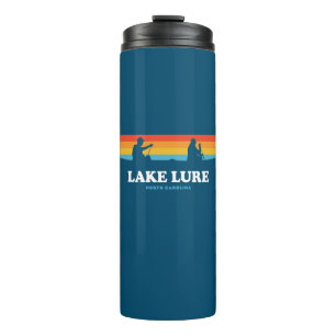 Lake Lure North Carolina Canoe Thermal Tumbler