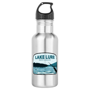 Lake Lure North Carolina Fishing Rod 532 Ml Water Bottle