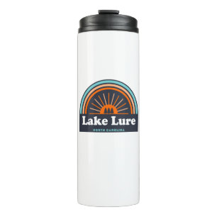 Lake Lure North Carolina Rainbow Thermal Tumbler