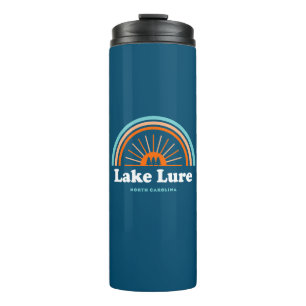 Lake Lure North Carolina Rainbow Thermal Tumbler