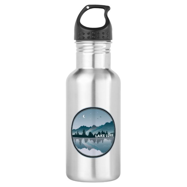 Lake Lure North Carolina Reflection 532 Ml Water Bottle (Front)