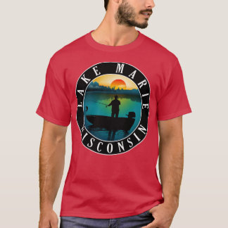 Lake Marie Wisconsin Fishing T-Shirt