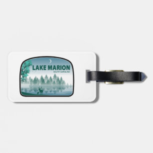 Lake Marion South Carolina Deer Luggage Tag