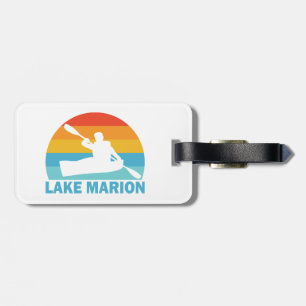 Lake Marion South Carolina Kayak Luggage Tag