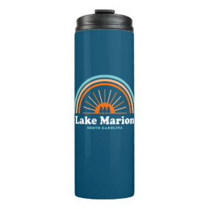 Lake Marion South Carolina Rainbow Thermal Tumbler