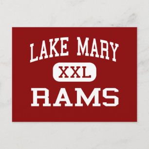Lake Mary - Rams - High School - Lake Mary Florida Postcard