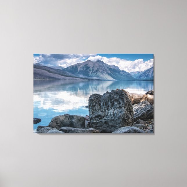 Lake McDonald Canvas Print (Front)