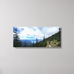 Lake McDonald frm Mt Brown - Glacier National Park Canvas Print