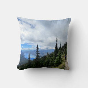 Lake McDonald frm Mt Brown - Glacier National Park Cushion