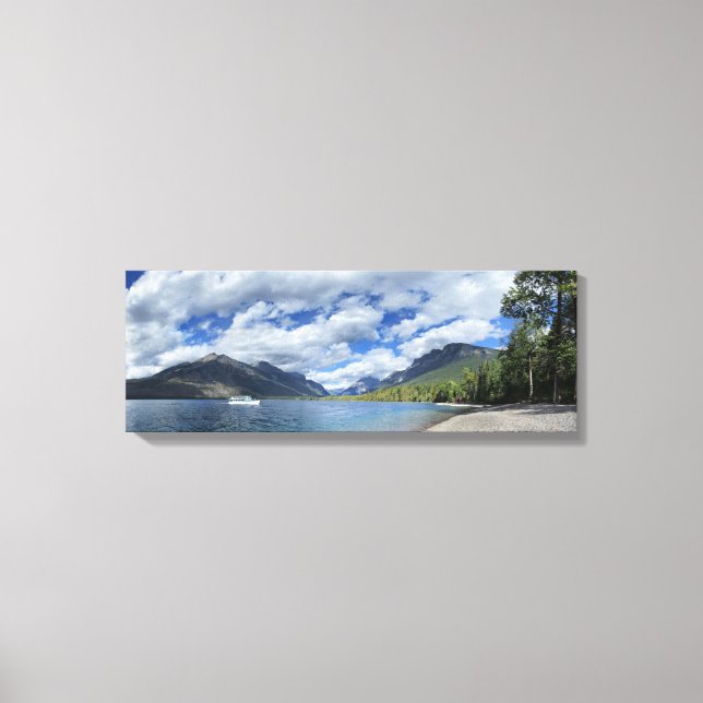Lake McDonald - Glacier National Park Canvas Print (Front)