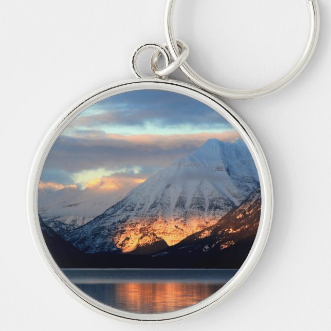 Lake McDonald, Glacier National Park Key Ring (Front)