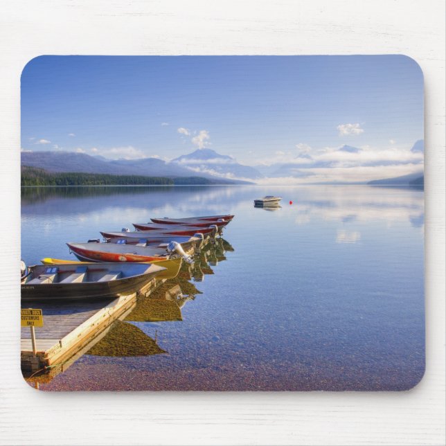 Lake McDonald, Glacier National Park, Montana, Mouse Mat (Front)