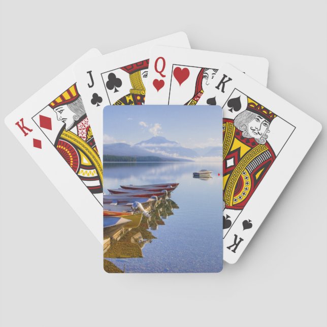 Lake McDonald, Glacier National Park, Montana, Playing Cards (Back)
