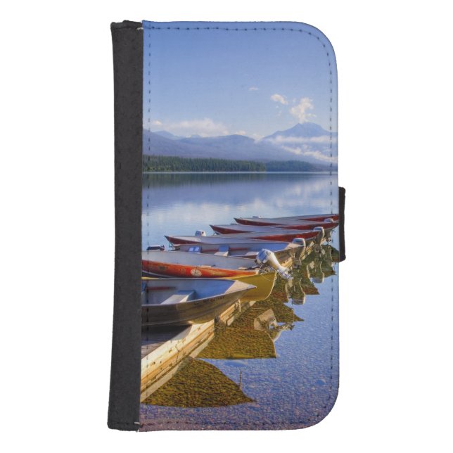 Lake McDonald, Glacier National Park, Montana, Samsung Galaxy Wallet Case (Front)
