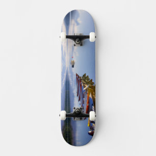 Lake McDonald, Glacier National Park, Montana, Skateboard