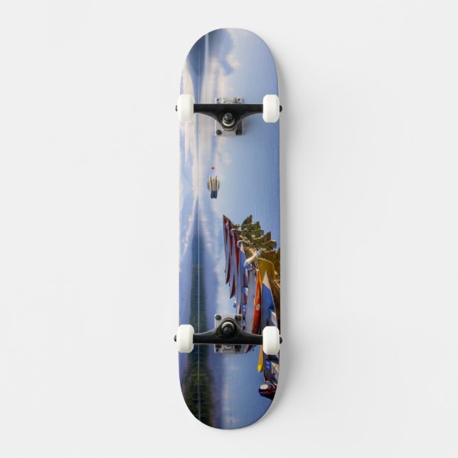 Lake McDonald, Glacier National Park, Montana, Skateboard (Front)