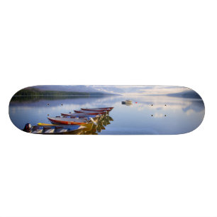 Lake McDonald, Glacier National Park, Montana, Skateboard