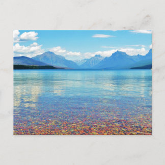 Lake McDonald Glacier National Park, Mt Postcard