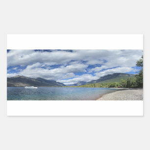 Lake McDonald - Glacier National Park Rectangular Sticker