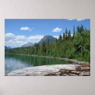 Lake McDonald Glacier Park Poster