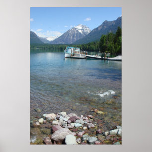Lake McDonald Summer - Glacier Park Montana Poster