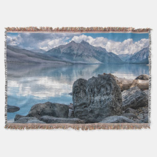Lake McDonald Throw Blanket