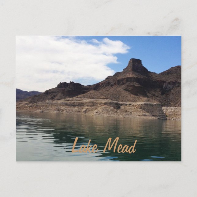 Lake Mead- Las Vegas Postcard (Front)