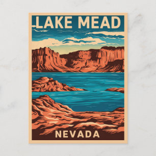 Lake Mead Nevada,  Postcard