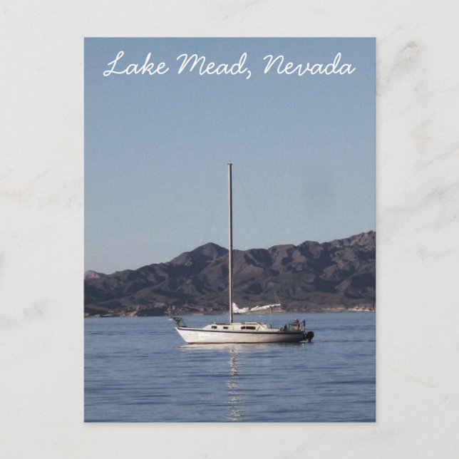 Lake Mead, Nevada Postcard (Front)