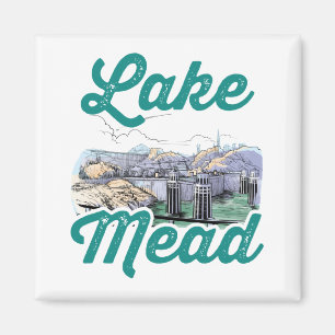 Lake Mead Souvenir Hoover Dam Magnet