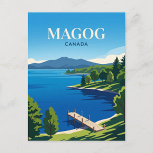 Lake Memphremagog Canada Postcard