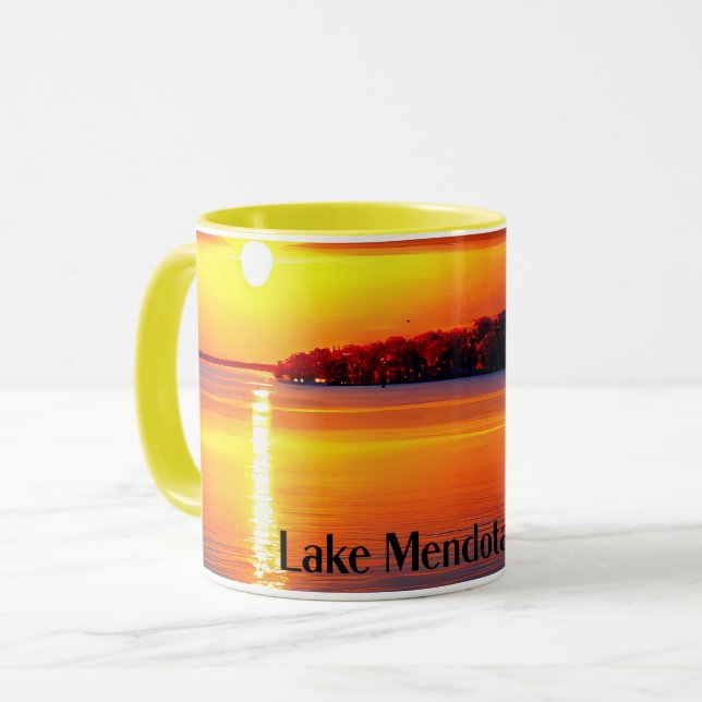 Lake Mendota, WI, Mug (Front Left)
