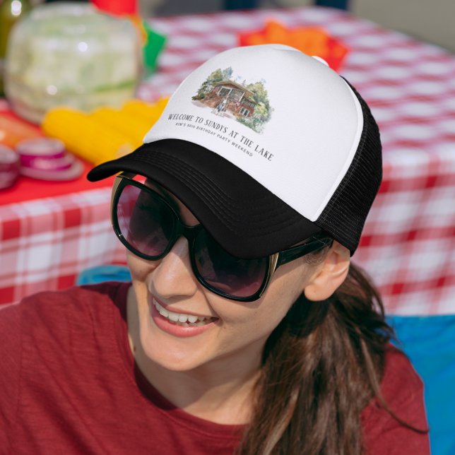 Lake Michigan | Birthday Weekend Trucker Hat (Creator Uploaded)