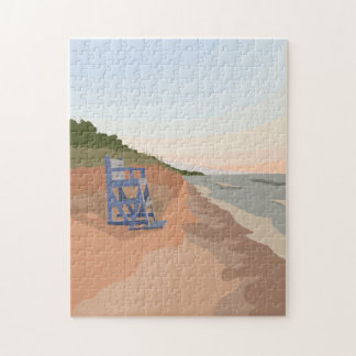 Lake Michigan Coastline Puzzle