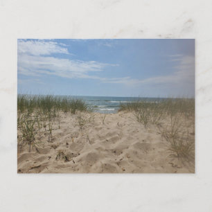 Lake Michigan Dunes Postcard
