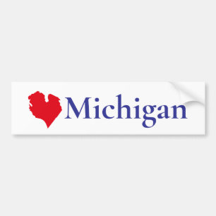 Lake Michigan - fun Great lake Sate -humor Bumper Sticker