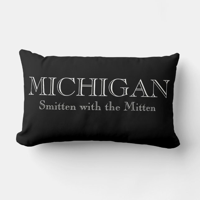 Lake  Michigan Great Lakes  Lumbar Cushion (Front)