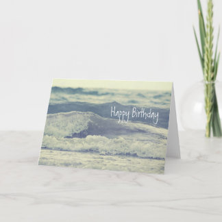 Lake Michigan Great Lakes Tidal Wave Card