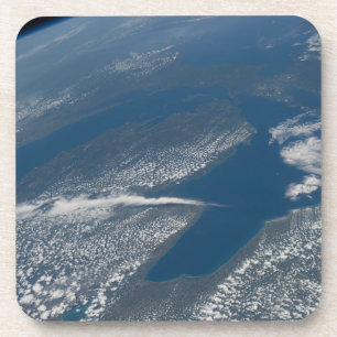 Lake Michigan, Lake Huron And State Of Michigan. Coaster