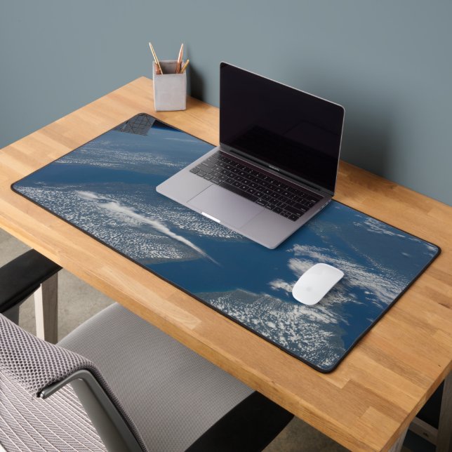 Lake Michigan, Lake Huron And State Of Michigan. Desk Mat (Office 2)