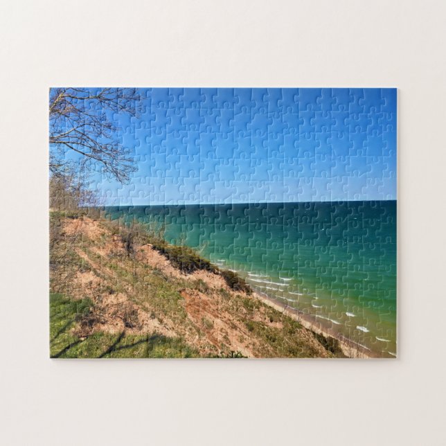 Lake Michigan, Port Washington, WI Jigsaw Puzzle (Horizontal)
