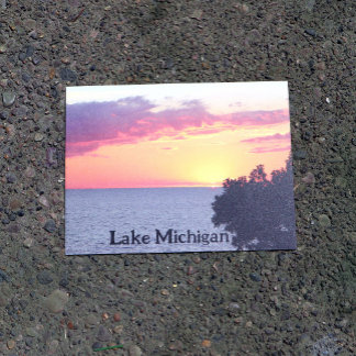 Lake Michigan Postcard