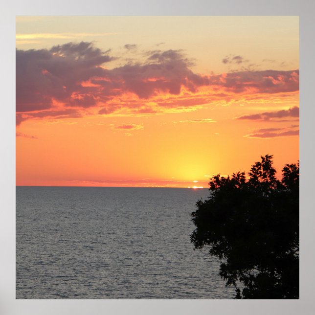 Lake Michigan Poster (Front)