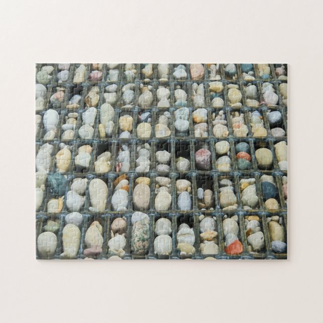 Lake Michigan Rock Painting Jigsaw Puzzle (Horizontal)