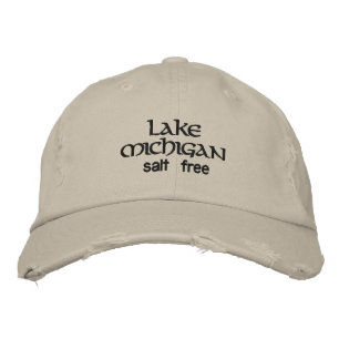 LAKE MICHIGAN - SALT FREE EMBROIDERED HAT