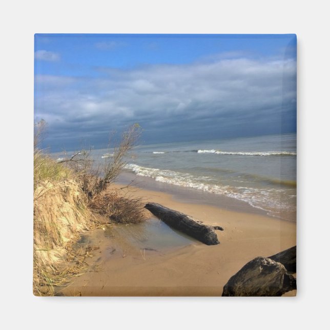 Lake Michigan, Sheboygan, Wisconsin Magnet (Front)