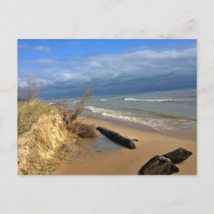 Lake Michigan, Sheboygan, Wisconsin Postcard