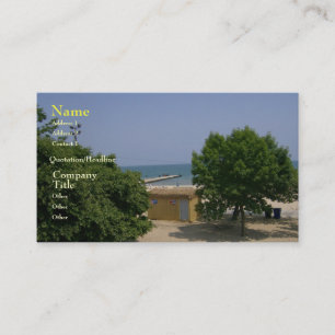 Lake Michigan Shores Business Cards