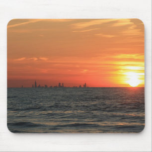 Lake Michigan Sunset 1 Mouse Mat