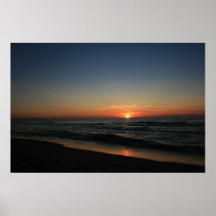 Lake Michigan Sunset 2 Poster